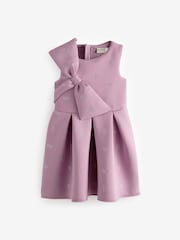 mauve - Robe Baker by Ted Baker en néo-marine à nœud - Image 8 de 14