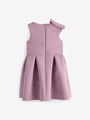 mauve - Robe Baker by Ted Baker en néo-marine à nœud - Image 9 de 14