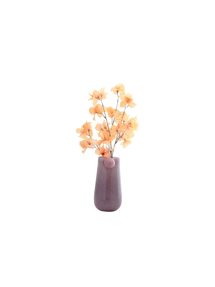 pt, Soft Purple Bolita Glass Vase Medium - Image 2 of 4