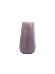 pt, Soft Purple Bolita Glass Vase Medium - Image 3 of 4