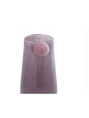 pt, Soft Purple Bolita Glass Vase Medium - Image 4 of 4