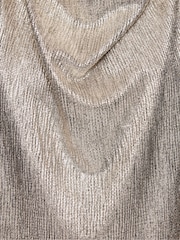 Jigsaw Gold Metallic Cowl Neck Top - Image 7 of 7