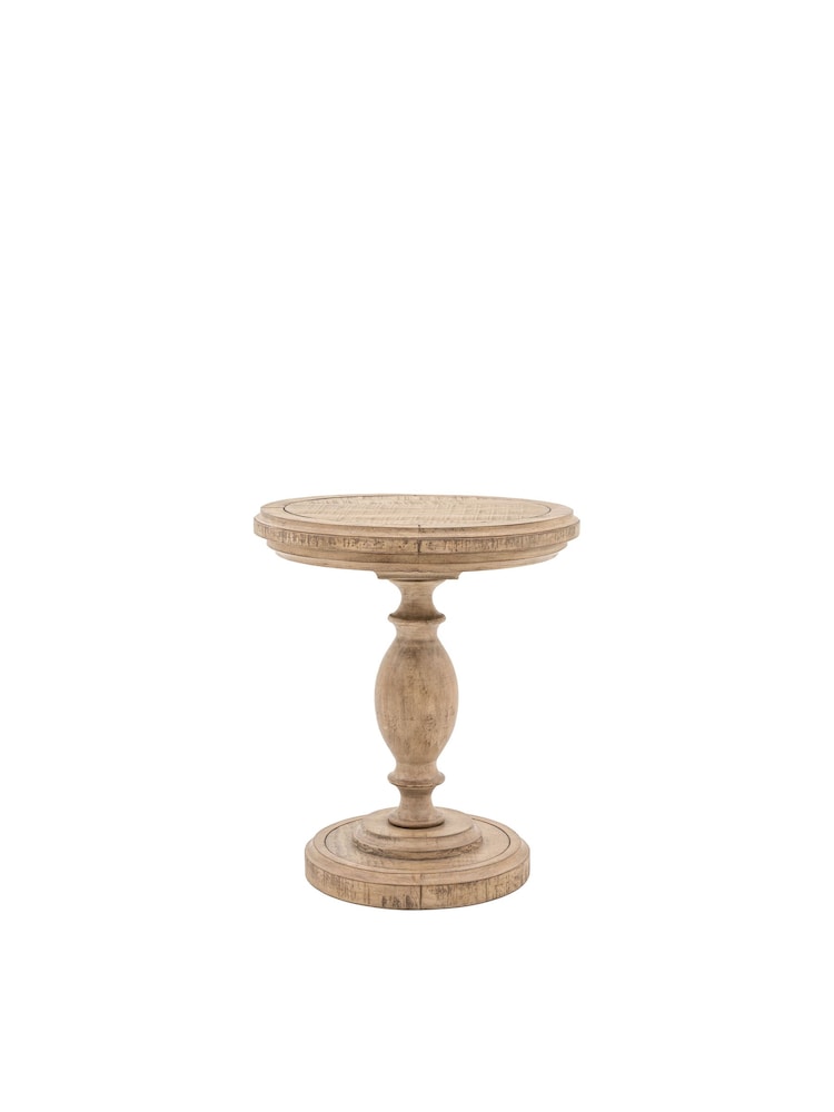 Gallery Home Natural Eastfield Side Table - Image 4 of 4