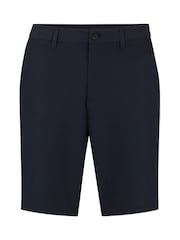 BOSS Dark Blue Chrome Slim Fit Shorts in Water Repellent Easy Iron Fabric - Image 5 of 5