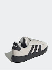 adidas Grey/Black Grand Court Alpha 00's Trainers - Image 4 of 9
