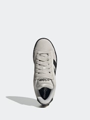 adidas Grey/Black Grand Court Alpha 00's Trainers - Image 5 of 9