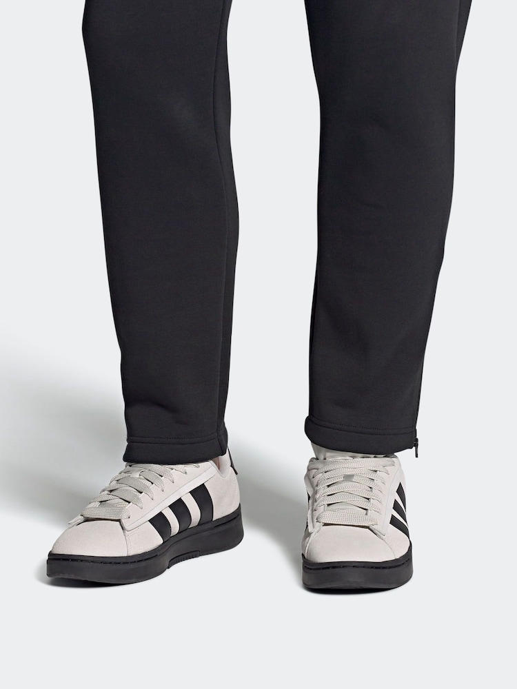 adidas Grey/Black Grand Court Alpha 00's Trainers - Image 9 of 9