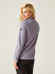 Regatta LIght Purple Womens Montes Half Zip Fleece - Image 2 of 7