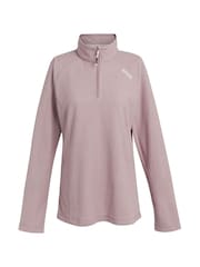 Regatta LIght Purple Womens Montes Half Zip Fleece - Image 5 of 7