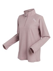 Regatta LIght Purple Womens Montes Half Zip Fleece - Image 7 of 7