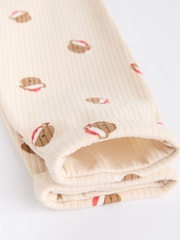Navy Santa Bear Baby Fleece Top and Joggers Set - Image 10 of 10