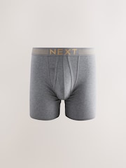 Rich Blue/Green 10 pack Sports Longer Length A-Front Boxers - Image 4 of 14