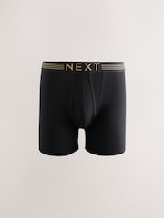 Rich Blue/Green 10 pack Sports Longer Length A-Front Boxers - Image 6 of 14