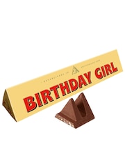 Toblerone Chocolate 360G Birthday Girl Bar - Image 2 of 2