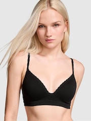 Victoria's Secret PINK Black Seamless Bralette - Image 1 of 3