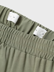Name It Green Elasticated Waist Cargo Trousers - Image 4 of 5