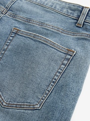Bleu clair vintage - Coupe classique extensible et décontractée Jeans - Image 9 de 10