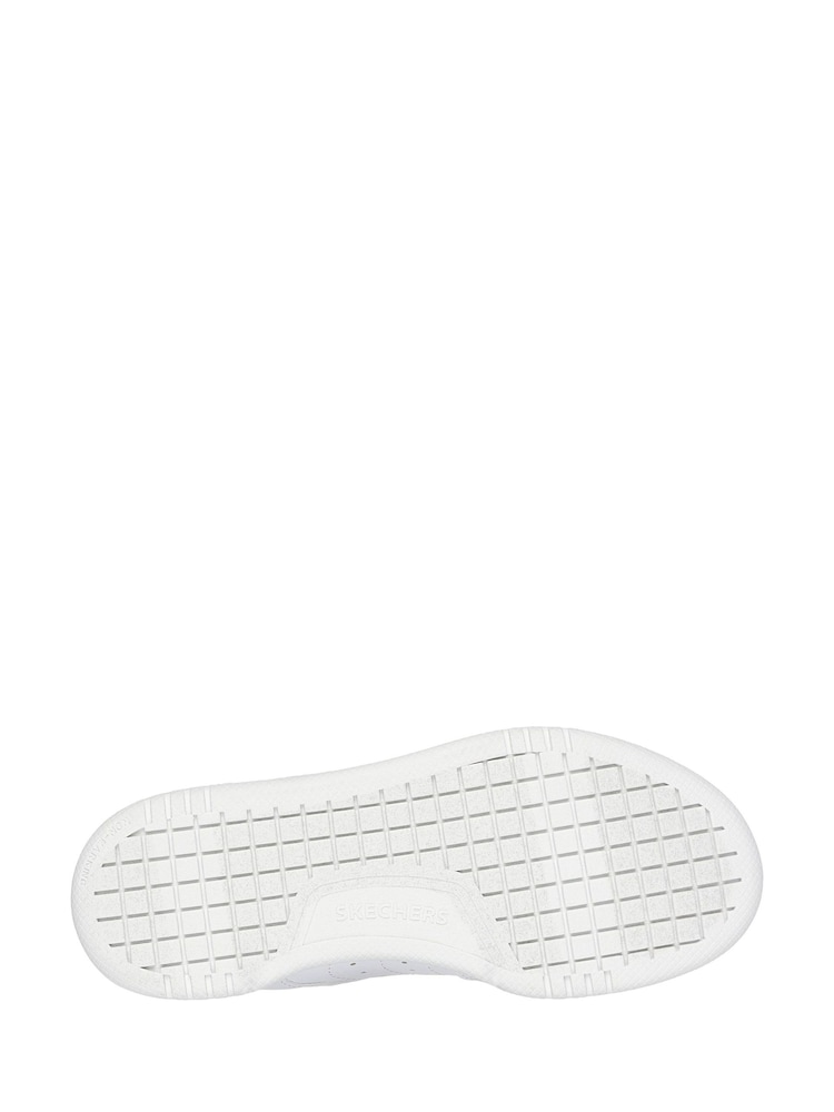 Skechers White Quick Street Trainers - Image 3 of 3