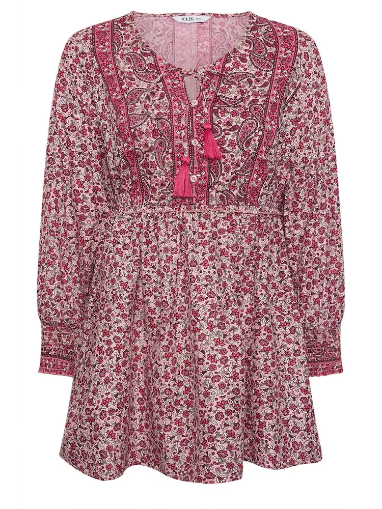 Blusa escalonada de Yours Curve - Imagen 5 de 5 Blusa escalonada de Yours Curve - Imagen 5 de 5