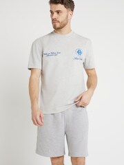 River Island Grey Regular Fit 100% Cotton Collete T-Shirt - Image 2 of 4