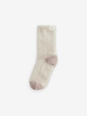 بني منك - Bath & Body Works Cosy Ski Socks 2 Pack - صورة 4 من 5