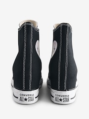 Converse Black Chuck Taylor All Star Wedge Trainers - Image 9 of 14