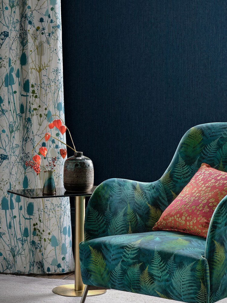 Clarissa Hulse Blue Tisbury French Wallpaper - Image 1 of 4