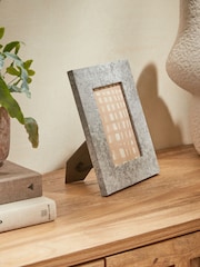 Grey Lydford Stone Effect Photo Frame - Image 1 of 5