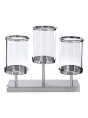 Interiors by Premier Silver Kensington Townhouse 3 Light Candle Holder - Image 5 of 5