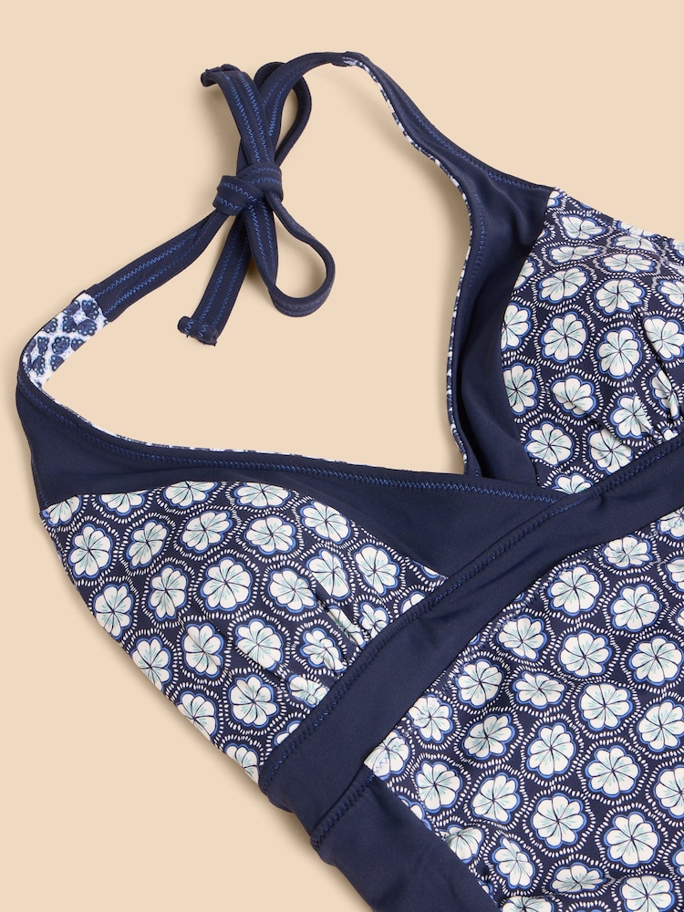 White Stuff Blue Sunshine Reversible Swimsuit - Image 7 of 7