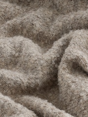 Neutral Mole Boucle Knitted Crew Neck Jumper - Image 7 of 7