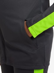 Nike Dark Grey/Volt Kids Dri-FIT Academy23 Football Tracksuit - Image 4 of 4