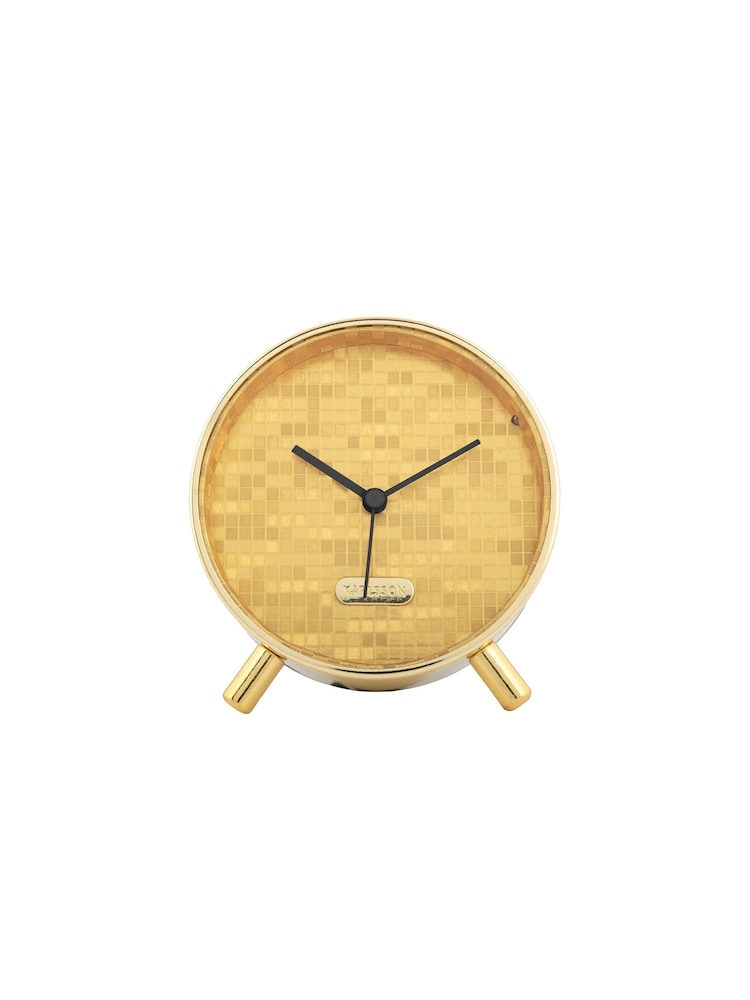 Karlsson Gold Bling Bling Alarm Clock - Image 2 of 3