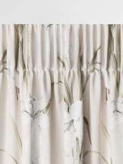 Natural Lily Floral Made to Measure 100% Cotton Curtains - Image 6 of 9
