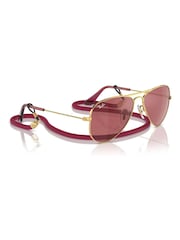 Ray-Ban Red Rj9506S Pilot Sunglasses - Image 1 of 6