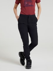 Mountain Warehouse Black Womens 100% Cotton Kesugi Trekking Trousers - Image 1 of 4