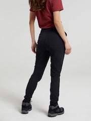 Mountain Warehouse Black Womens 100% Cotton Kesugi Trekking Trousers - Image 3 of 4