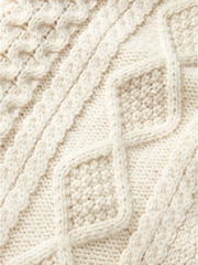 Aubin Aran Wool Jumper - Image 5 of 6