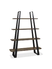 Bentley Designs Weathered Oak Peppercorn Emerson Open Display Unit - Image 2 of 5