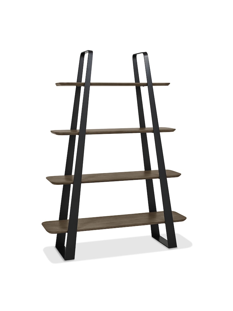 Bentley Designs Weathered Oak Peppercorn Emerson Open Display Unit - Image 2 of 5