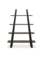 Bentley Designs Weathered Oak Peppercorn Emerson Open Display Unit - Image 3 of 5