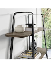 Bentley Designs Weathered Oak Peppercorn Emerson Open Display Unit - Image 4 of 5