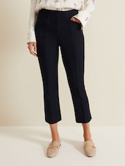 Phase Eight Blue Miah Stretch Capri Trousers - Image 3 of 7