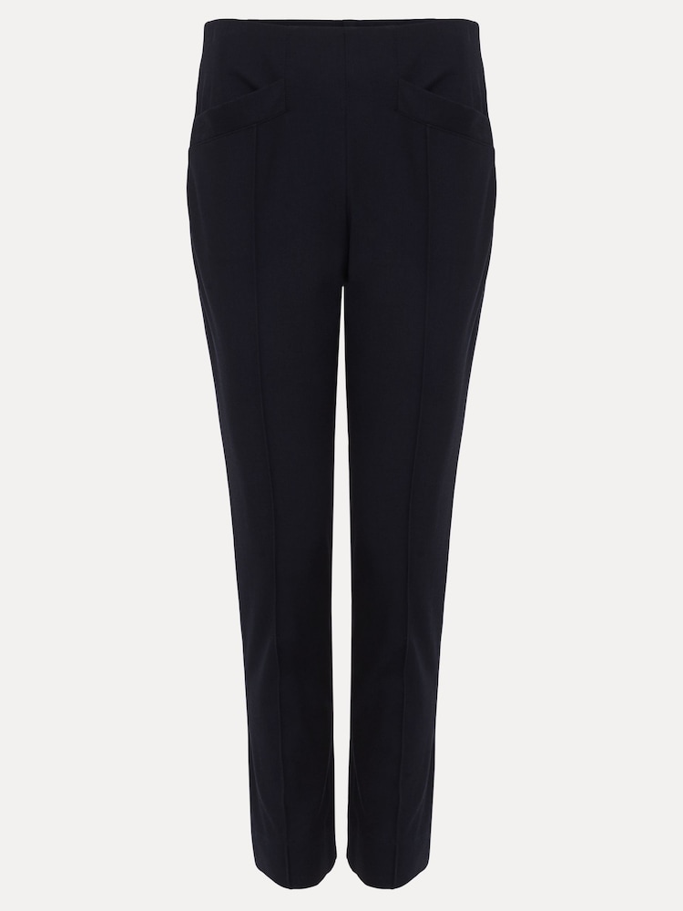 Phase Eight Blue Miah Stretch Capri Trousers - Image 7 of 7