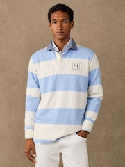 Hackett Heritage H Stripe Rugby Shirt - Imagem 8 de 8
