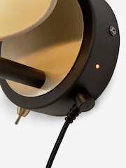 Brass Hudson 1 Light Rechargeable Wireless Wall Light - Image 8 of 8