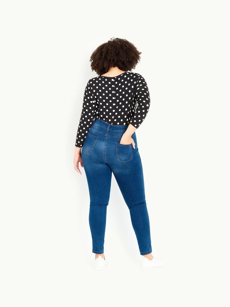 Evans Curve Fit Skinny Jeans - Image 2 of 6