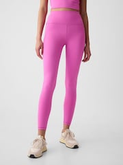 Gap Pink High Waisted Power Stretch Full Length Pocket Leggings - Image 2 of 5