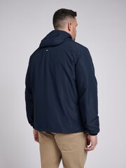 U.S. Polo Assn. Blue Mens Big & Tall Hooded Windbreaker - Image 3 of 7
