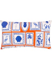 Подушка для улицы с абстрактным принтом Furn Frieze - Изображение 1 из 4